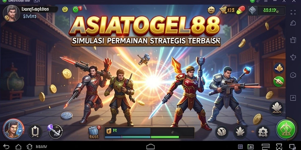 Tampilan gameplay menarik dari ASIATOGEL88 yang menggambarkan tantangan simulasi.