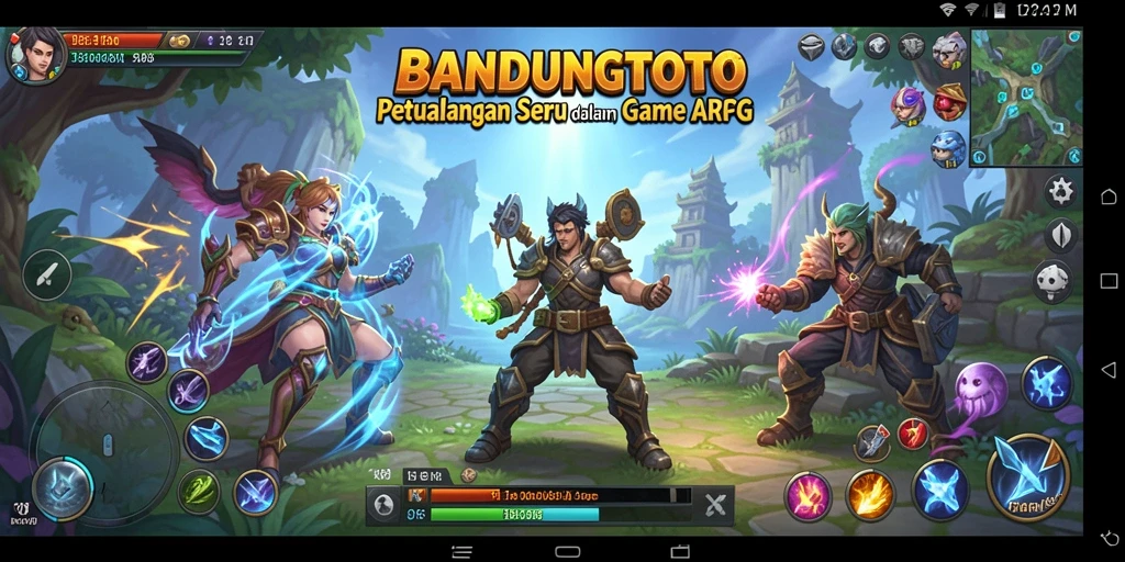Screenshot BANDUNGTOTO menampilkan aksi pertempuran yang intens dan mendebarkan.