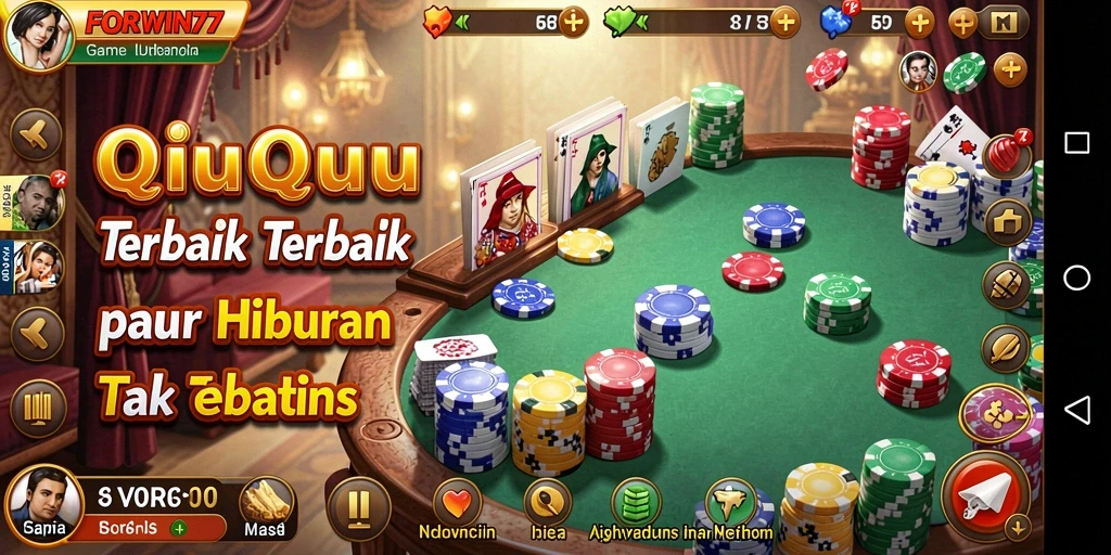 Tampilan gameplay seru dan interaktif di FORWIN77.