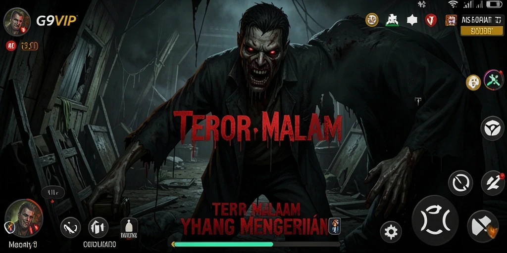 Gameplay G9VIP menampilkan ketegangan dan kengerian yang nyata.