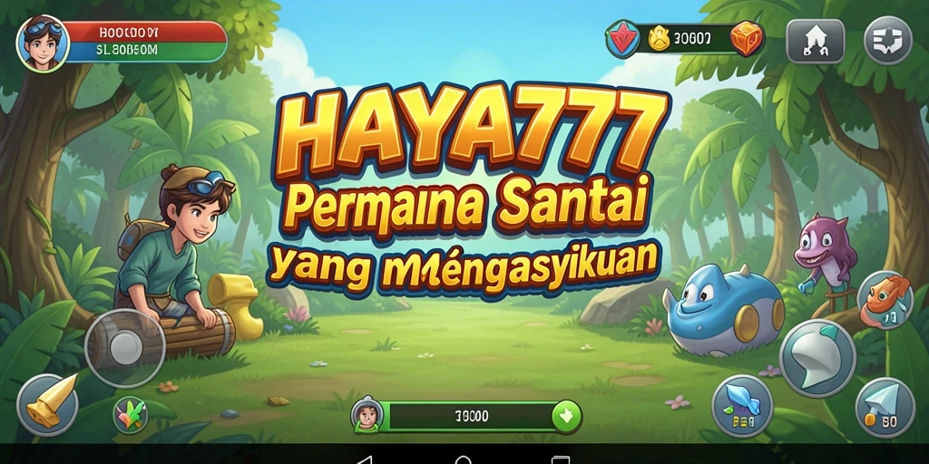 Tampilan gameplay HAYA777 yang penuh warna dan seru.