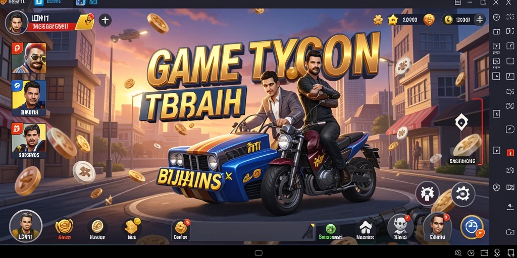 Tampilan gameplay seru dari LDN11 yang menarik dan interaktif.