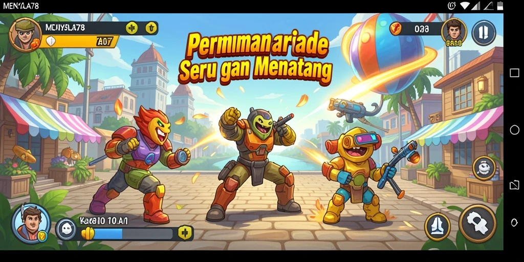Tampilan gameplay menyenangkan di MENYALA78 dengan grafis yang menawan.