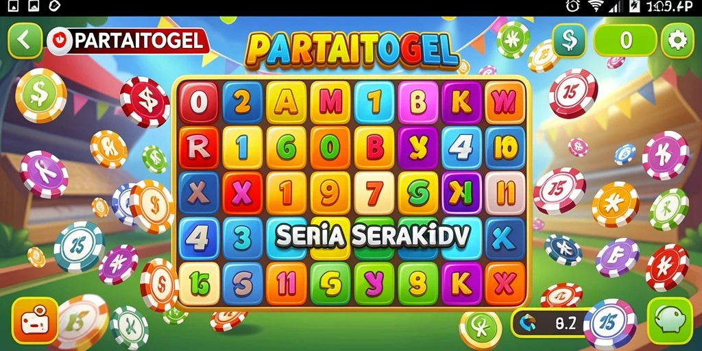 Screenshot gameplay PARTAITOGEL menampilkan aksi seru permainan Bingo.