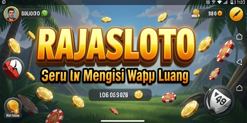Tangkapan layar gameplay RAJASLOTO menampilkan momen seru dalam bermain Idle.