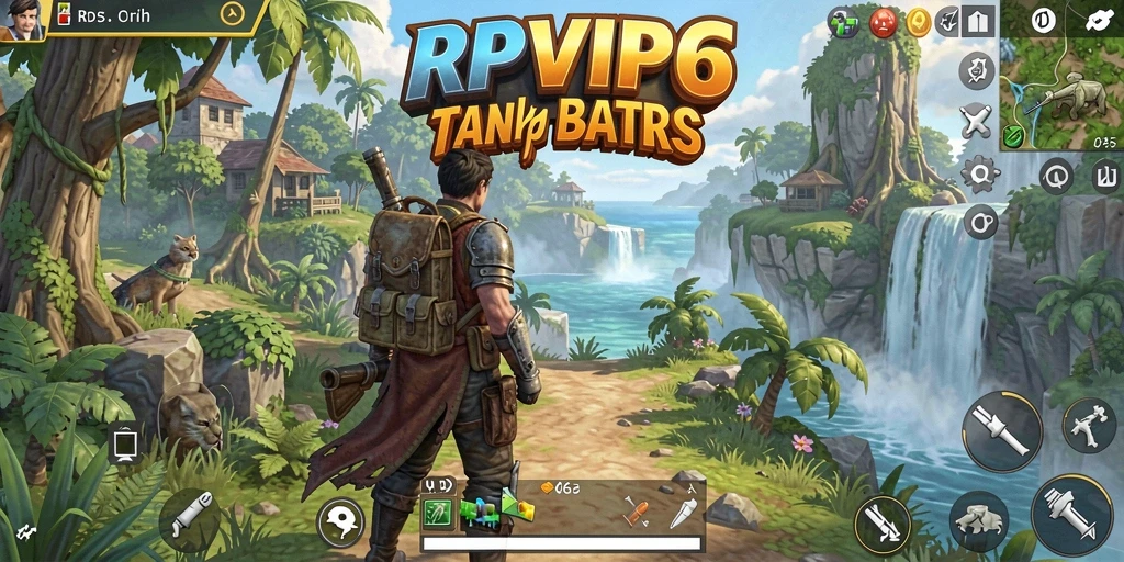 Gameplay menarik di dunia terbuka RPVIP6 dengan eksplorasi yang tidak terbatas.