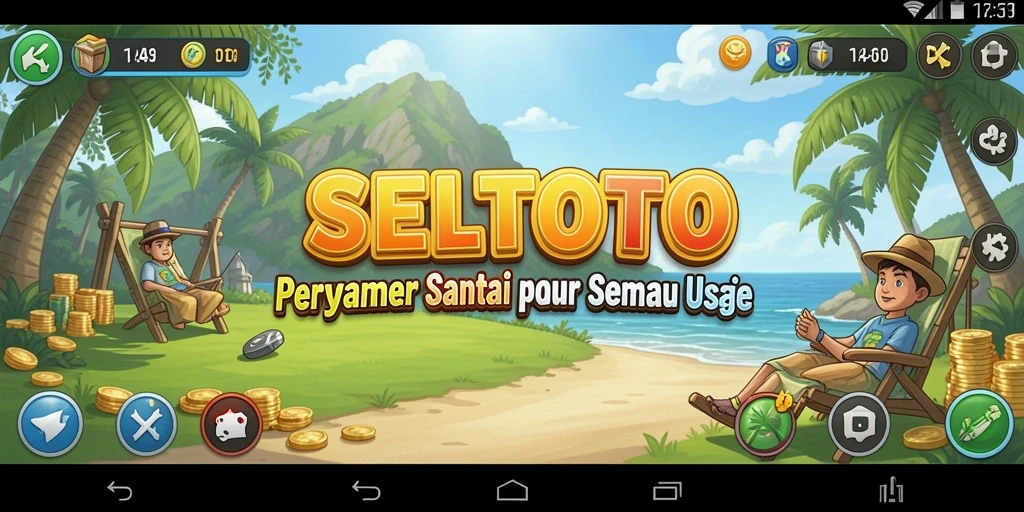 Screenshot gameplay SELTOTO yang menunjukkan keseruan permainan casual.