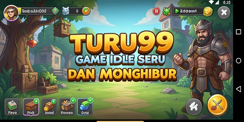 Tampilan menarik dari gameplay TURU99 yang menunjukkan manajemen sumber daya.