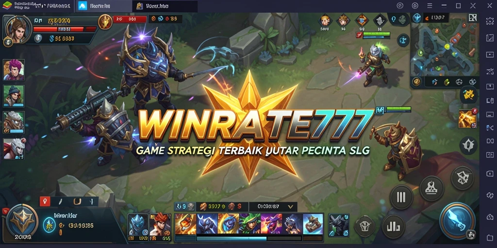 Tampilan permainan WINRATE777 dengan grafik menawan dan strategi mendalam.